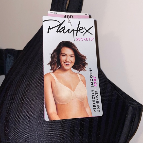 Playtex Perfectly Smooth Underwire Bra Size 40D - Picture 3 of 8